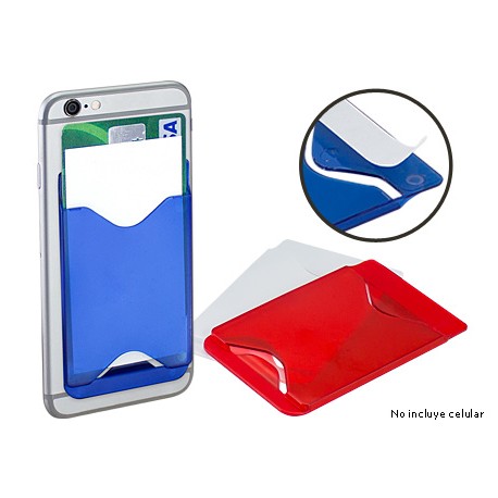 Porta-Tarjeta para Celular (Con Logo 1 Color)