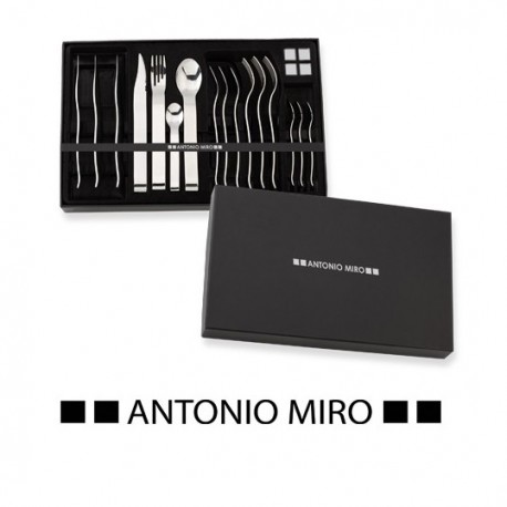 CUBERTERIA KITLAM -ANTONIO MIRO-   (Con Logo 1 Color)