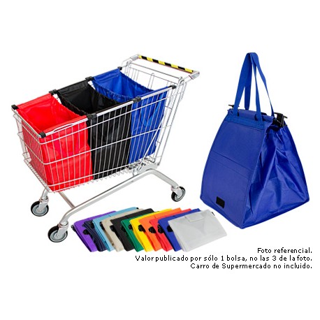 Eco Jumbo-Cart Bag   (Con Logo 1 Color)