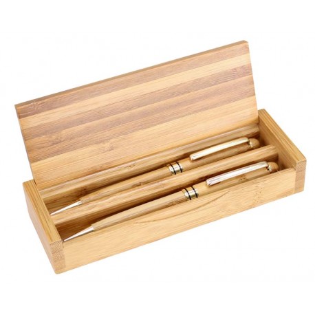 Deluxe Roller Pen Bamboo (Con Logo 1 color)