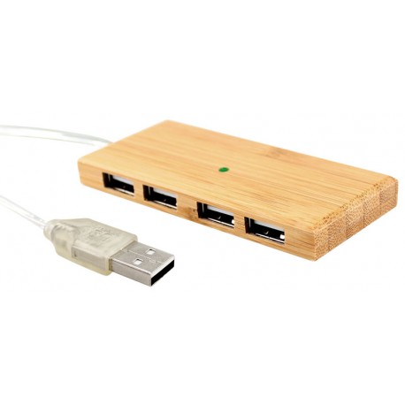 HUB 4 Puertos USB de Bamboo